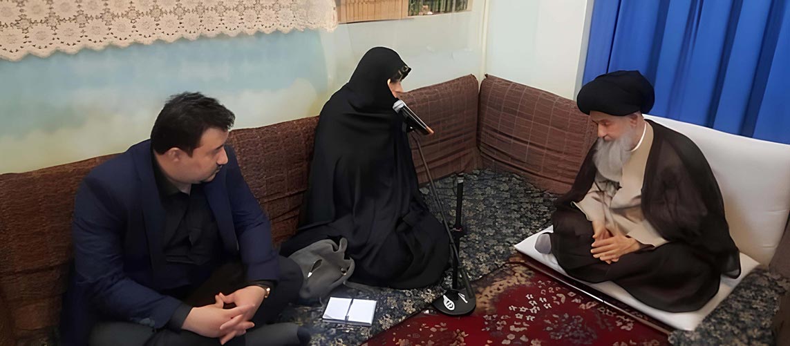 دیدار با حضرت آیت الله علوی گرگانی