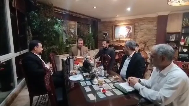 حضور استاد محمد شهنواز در جمع خادمین جهادی حرم مطهر حضرت سکینه (س) دختر امیرالمؤمنین (ع)