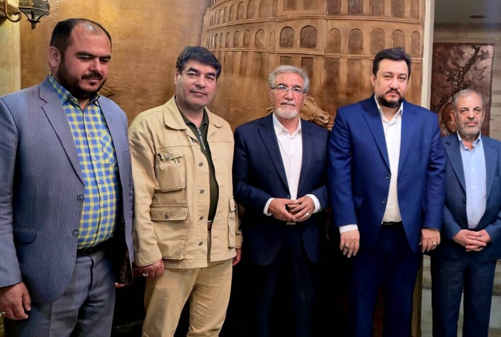 دیدار علی احتشامی با جمعی از خادمین جهادی