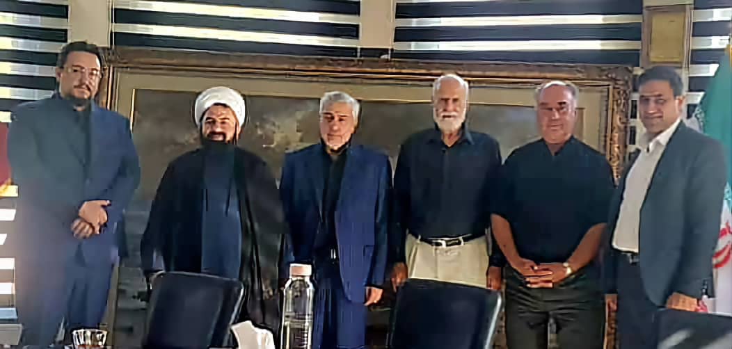 دیدار علی احتشامی و خادمین جهادی